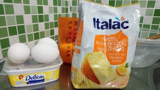 BOLO FÁCIL E FOFINHO🍰 MASSA PRONTA Rápido 🍊sabor Laranja#vlog