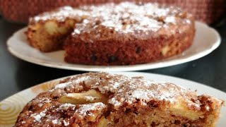 TORTA DI MELE E AMARETTI