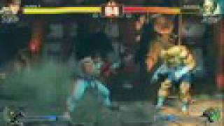 PlayStation 3 Street Fighter IV Ryu vs Sagat