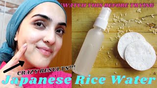 TRYING SHOCKING JAPANESE ANTI-AGING REMEDY* RICE WATER CHALLENGE~ Immy