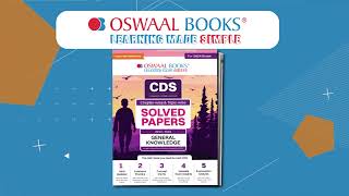 Your Revision Tool Oswaal CDS Solved Papers For General Knowledge | CDS Previous Year Question Paper