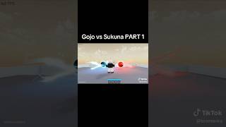 Gojo vs Sukuna PART 1 #jujutsushenanigans #roblox #gojo #vs #sukuna #jjk #anime