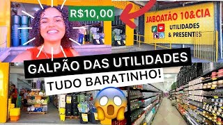 O MAIOR LOJÃO DE R$10,00, UTILIDADES E DECORAÇÃO. MEGA GALPÃO DE ÍTENS DOMÉSTICOS! Dona de casa PIRA