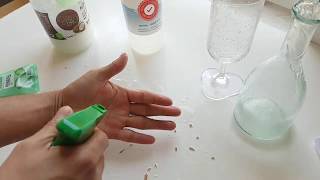 This is how I make my own hand sanitizer at home.