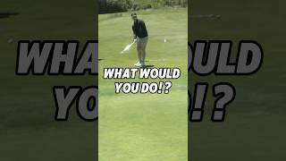 What you doing if this doesn’t drop!? 🤣 #shorts #struggle #relatable #golf #chipping #wedges #fail