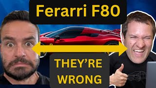 Why YouTubers Are Wrong About Ferrari F80