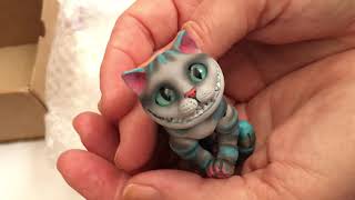 BJD Unboxing - D.Luonto Cheshire Cat - Handmade Art Doll Pet created by Viktoria Nakonechnikova