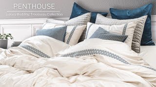 Penthouse 500 Thread Count Premium Bedding Trousseau Collection