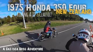 Honda 350 Four Test Ride | Wrenching Amateurs | Part 03 | New Zealand