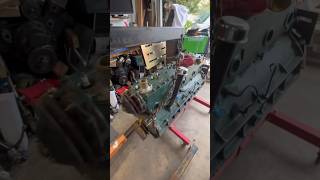 Putting a straight 8 packard on an engine stand #car #diy #tricks #iron