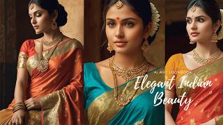 [4K] AI ART LOOKBOOK - Kanjivaram Sarees for Wedding