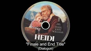 "Finale and End Title" - (Dialogue). (Heidi - 1968). John Williams