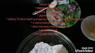 Resep Bakwan Udang Jagung krispi