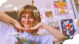 Studio vlog ✿ Travail // vie perso ♡ favoris du moment, pleins de commandes, café dans Paris, FAQ