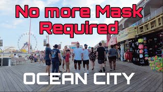 NO MORE MASK REQUIRED IN OCEAN CITY BOARDWALK | OCEAN CITY TOUR | OCEAN CITY ARCADE | FISHING PIER