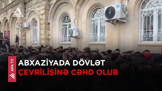 Prezident Aslan Bjaniya vəziyyətin nəzarətdə olduğunu bildirib – APA TV