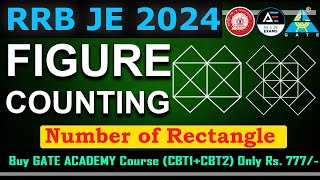 Figure Counting | Number of Rectangles | Reasoning #rrbje #rrbjerecruitment  #rrbjenotification