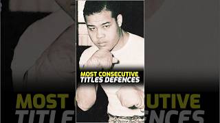 The MOST Consecutive Title Defenses In Boxing HISTORY!🤯 #boxing #boxingmotivation