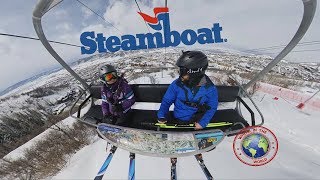 Skiing in Steamboat & Sightseeing in Denver during Winter Storm Ulmer