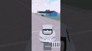 Beginner drifting a tesla model s. #roblox #gaming