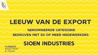 Leeuw van de Export 2019: genomineerde Sioen Industries