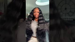 One wig Endless possibilities💥🤩😍#hair #hairstyle #wigs #gluelesswig #fyp #shorts