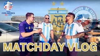 ARGENTINA 1-0 CHILE | Copa America Matchday Vlog