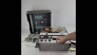 Showcasing the Concord Stereophonic 880 Reel to Reel Tape Player Working! For Sale on eBay!