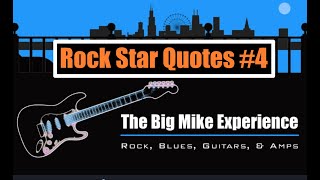 Rock Star Quotes #4 with AI Images