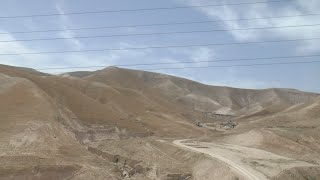 Driving View To The Dead Sea (HD)