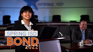 Questions and Answers About the Spring ISD 2022 Bond