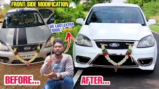 Presenting My  Modified Beast Ford Fiesta | Front Bumper Correction & Cost?? Detailed modification!