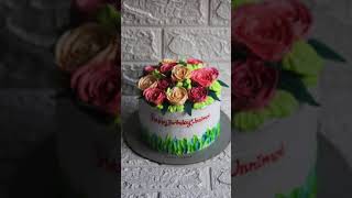 Floral Basket Cake