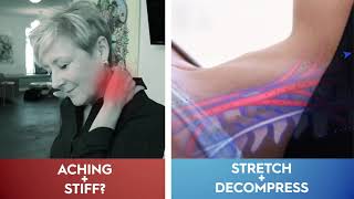 Neck Hammock - Before and after