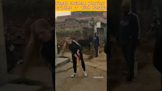 Nastya Is Playing Cricket With Nomad Shubham | Nomad Shubham And Nastya at Tajmahal |