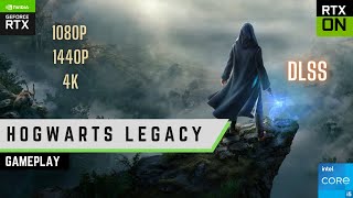 Hogwarts Legacy Gameplay | i5 11400F + RTX 3070 | 16GB | 1080p 1440p 4K | RT | DLSS