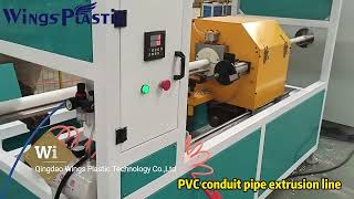 PVC Conduit Pipe Extrusion Making Machine