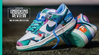 FUTURA, NIKE SB E UM DOS MELHORES DUNK DE 2024  | UNBOXING+REVIEW Nike SB Dunk Low x FUTURA