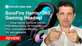 Surefire Gaming Harrier 360 Gaming Headset 🕹️ Test, Review und Meinung