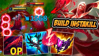 SUPER BUILD DE INSTAKILL DO VLADIMIR É MUITO QUEBRADA !! - LEAGUE OF LEGENDS