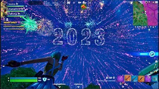 Happy Fortnite New Year! Ringing in 2023 with some Trio dubs