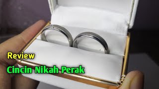 Review Cincin Nikah / Cincin Tunangan Murah berbahan Perak