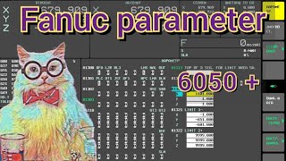 Пользовательские G-коды. Fanuc parameter 6050 - 6059.