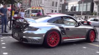 1300WHP Arab Porsche GT2 Loud Sounds in London