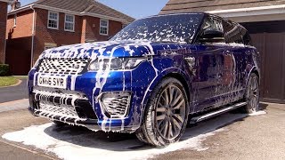 Range Rover Sport SVR Spotless Rinse