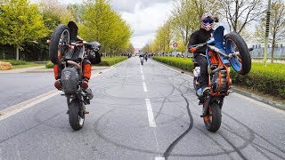 VIBREZ AVEC NOUS! LA SAUVAGERIE DU STUNT AVEC LA POLICE, CRASH SUPERMOTARD 3/3