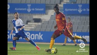 Gol de Jair 1-0 (Sabadell-Zaragoza). Segunda Division