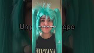 PARTE 1 Estilizado peluca de Hatsune Miku  🩵  #tutorial #kennyandross