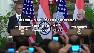 Obama-Modi Talk HFCs: Build Hope for a Deal