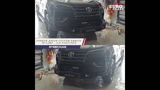 ALL NEW FORTUNER PASANG TANDUK & TOWING BAR JADI MAKIN GAGAH!! | EURO CLASS DEPOK